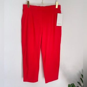 LULULEMON ATHLETICA Your True Trouser High Rise Crop Size 10 NWT